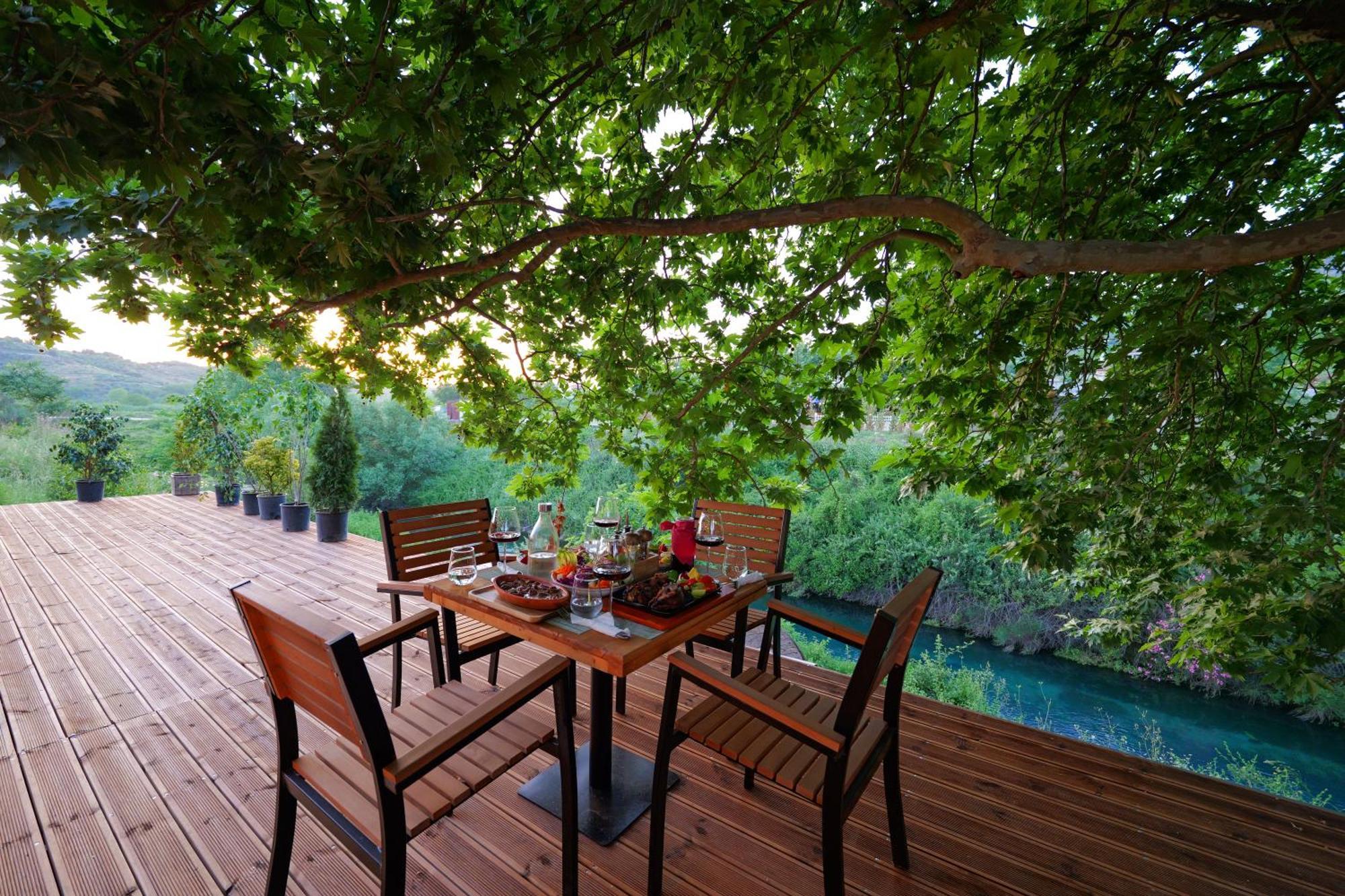 Mesopotam Agrotourism Resort Sarandë Exterior foto
