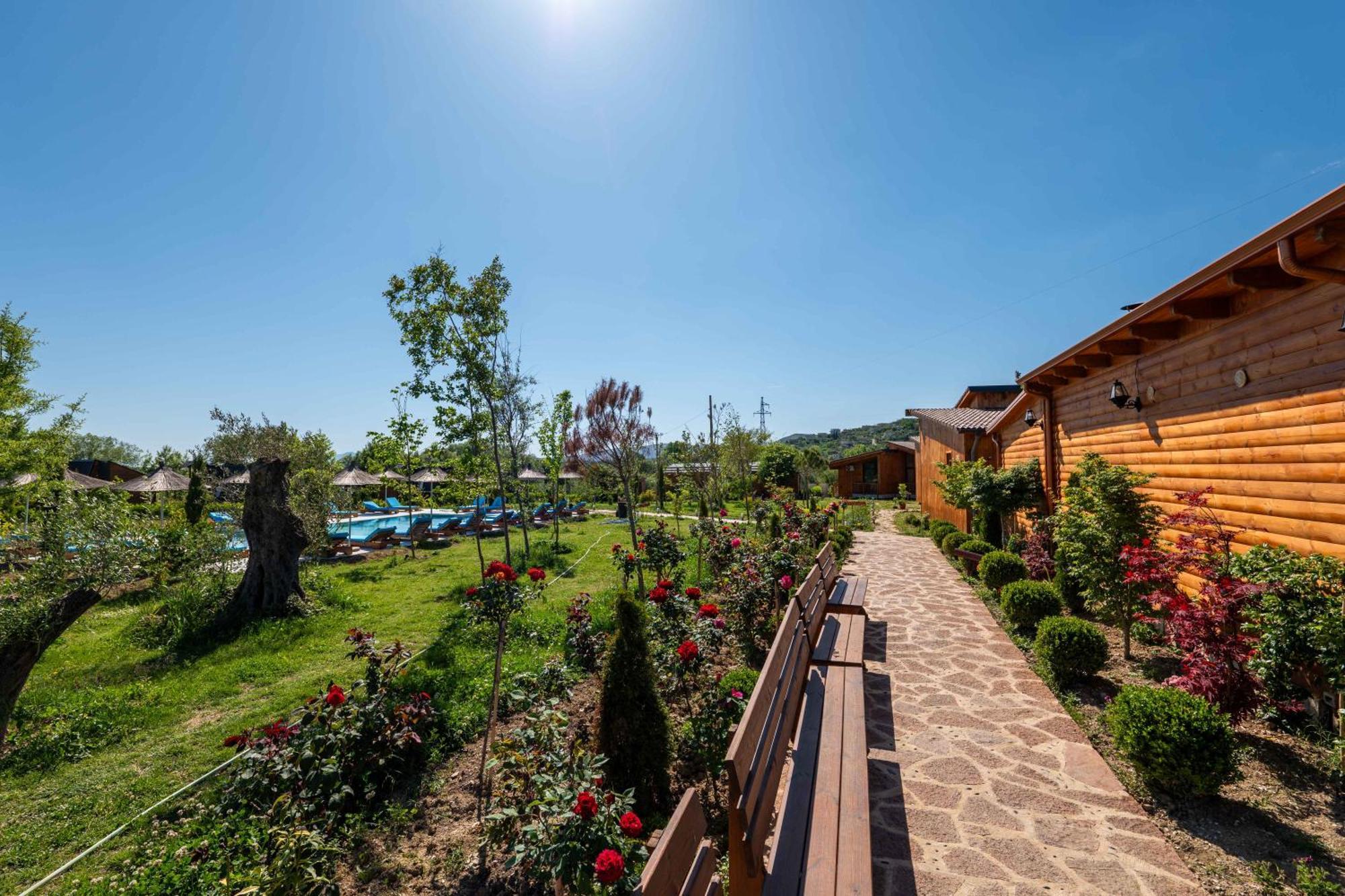 Mesopotam Agrotourism Resort Sarandë Exterior foto